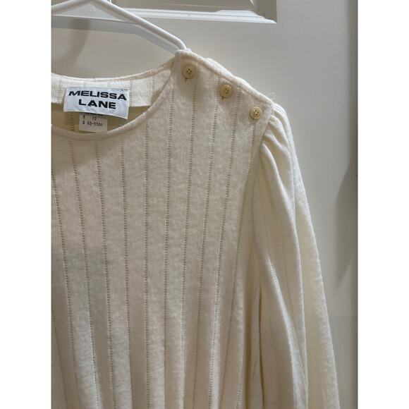 VINTAGE DRESS WITH BELT - WOMENS 12 - Picture 4 of 9